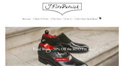 Desktop Screenshot of jfitzpatrickfootwear.com